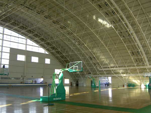山南篮球馆网架